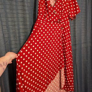 Mini mouse flutter sleeve dress